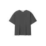 Fear of God Essentials Ponte Modern Tee Relaxed Fit in Iron Grey | Luxury Shoes 