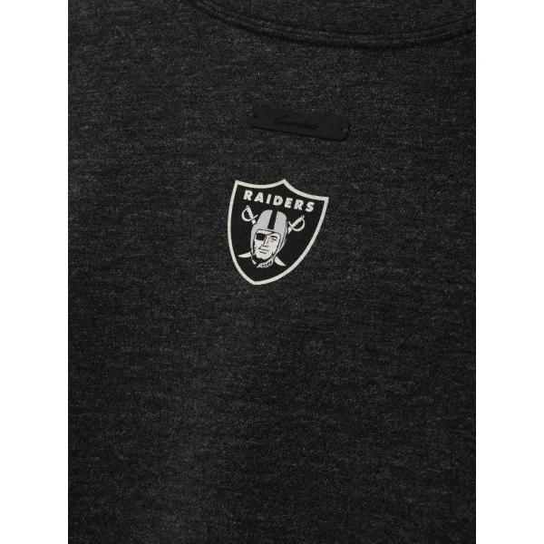 Fear of God Essentials Raiders Merch Tee in Iron Grey Heather | T-shirts & vests | Luxury Shoes 