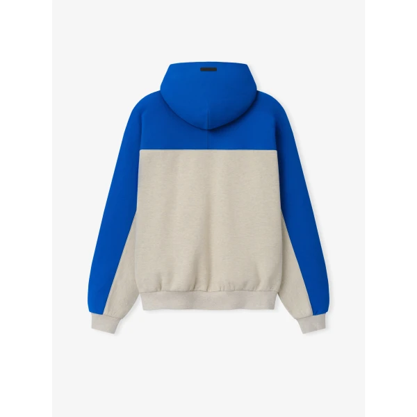 Fear of God Essentials Rams 90s Relaxed Hoodie in Vanilla Heather | Sweatshirts | Luxury Shoes 