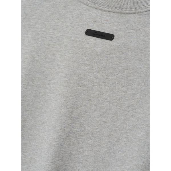Fear of God Essentials Rangers American League Merch Tee in Concrete Heather | T-shirts & vests | Luxury Shoes 