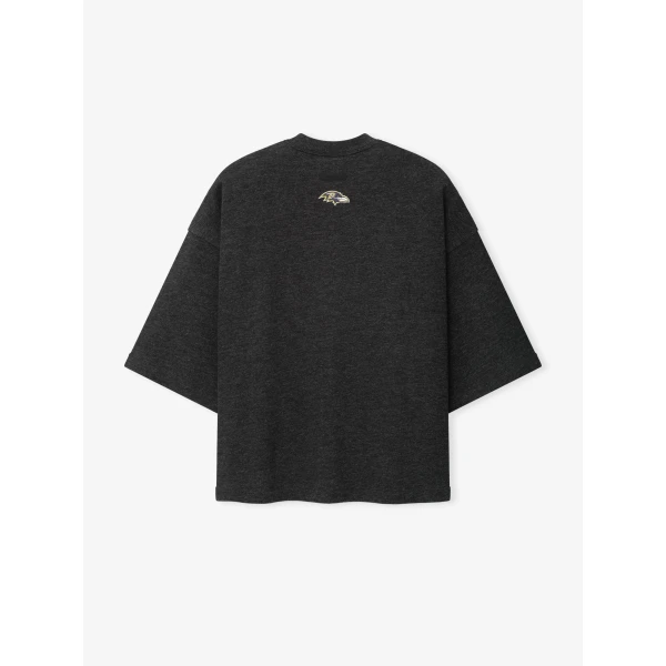 Fear of God Essentials Ravens Merch Tee in Iron Grey Heather | T-shirts & vests | Luxury Shoes 