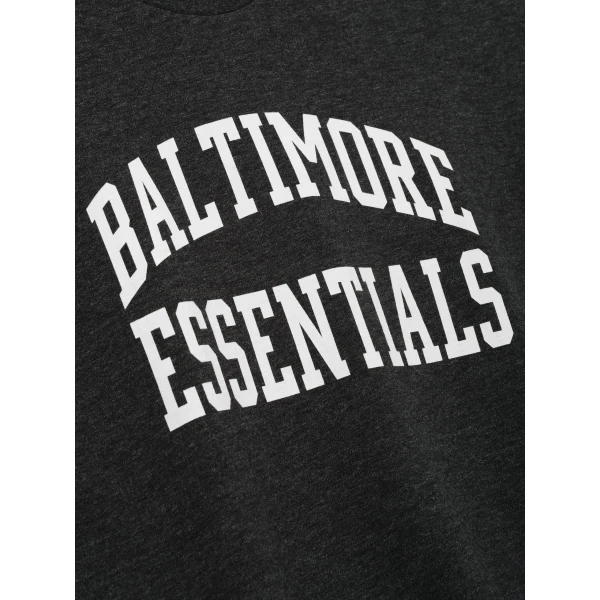 Fear of God Essentials Ravens Merch Tee in Iron Grey Heather | T-shirts & vests | Luxury Shoes 