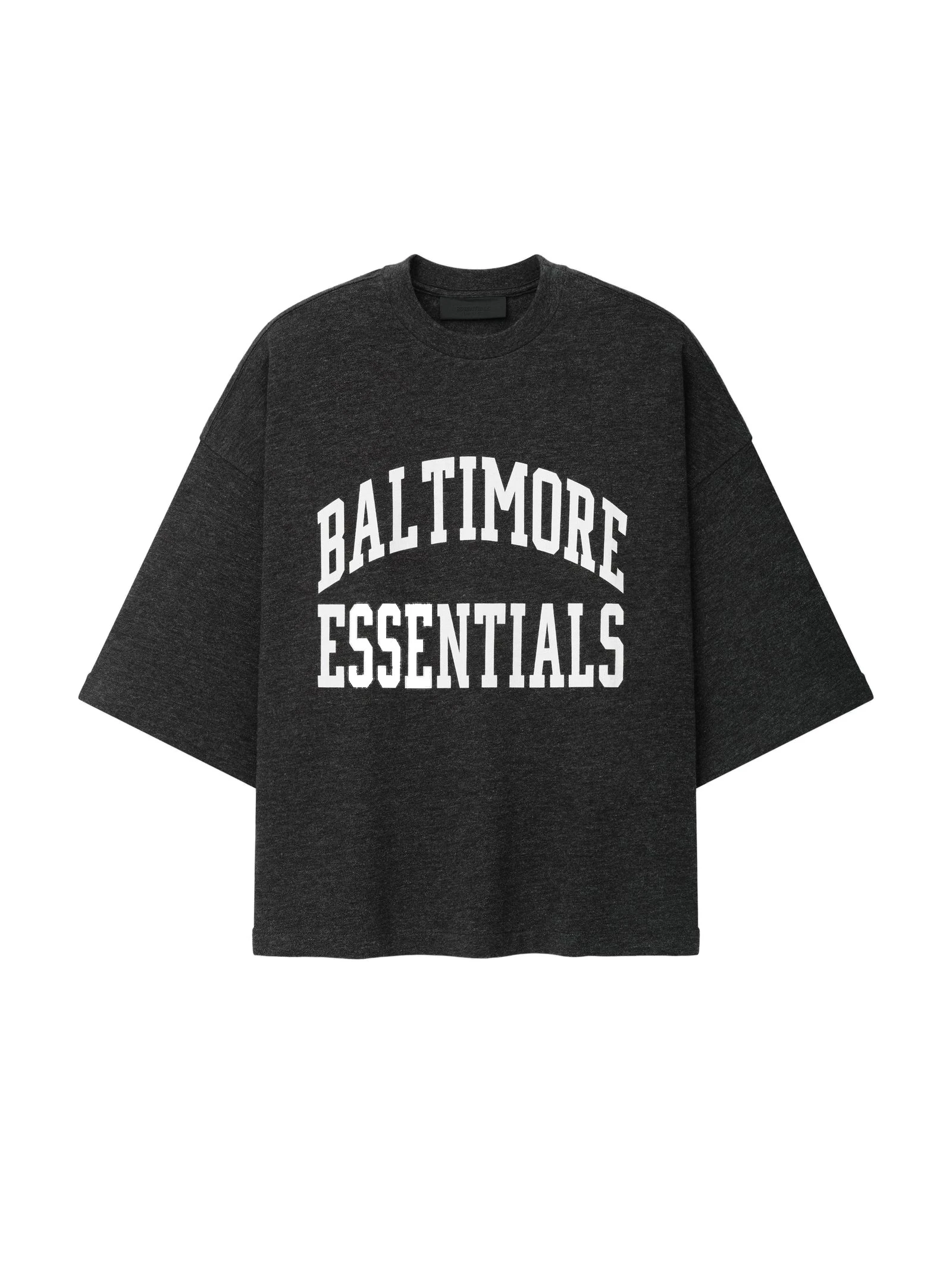 Fear of God Essentials Ravens Merch Tee in Iron Grey Heather Fear of God Essentials Ravens Merch Tee in Iron Grey Heather | Luxury Shoes