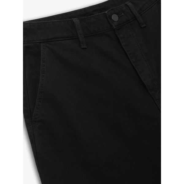 Fear of God Essentials Raw Cut 5-Pocket Short in Overdyed Black | Shorts | Luxury Shoes 