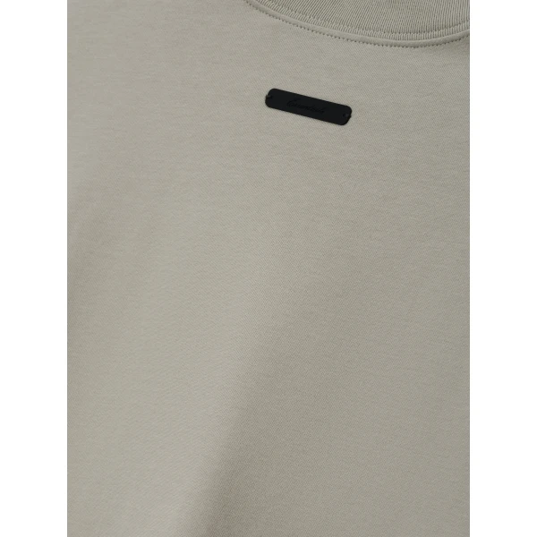 Fear of God Essentials Reds National League Merch Tee in Seal | T-shirts & vests | Luxury Shoes 
