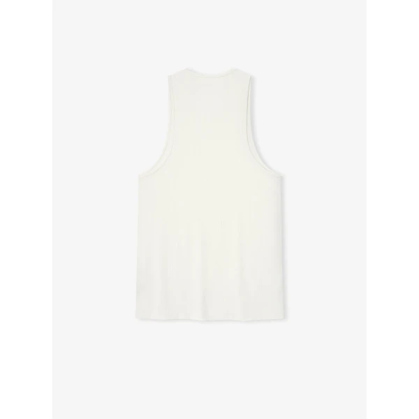 Fear of God Essentials Rib Tank in Ivory | T-shirts & vests | Luxury Shoes 