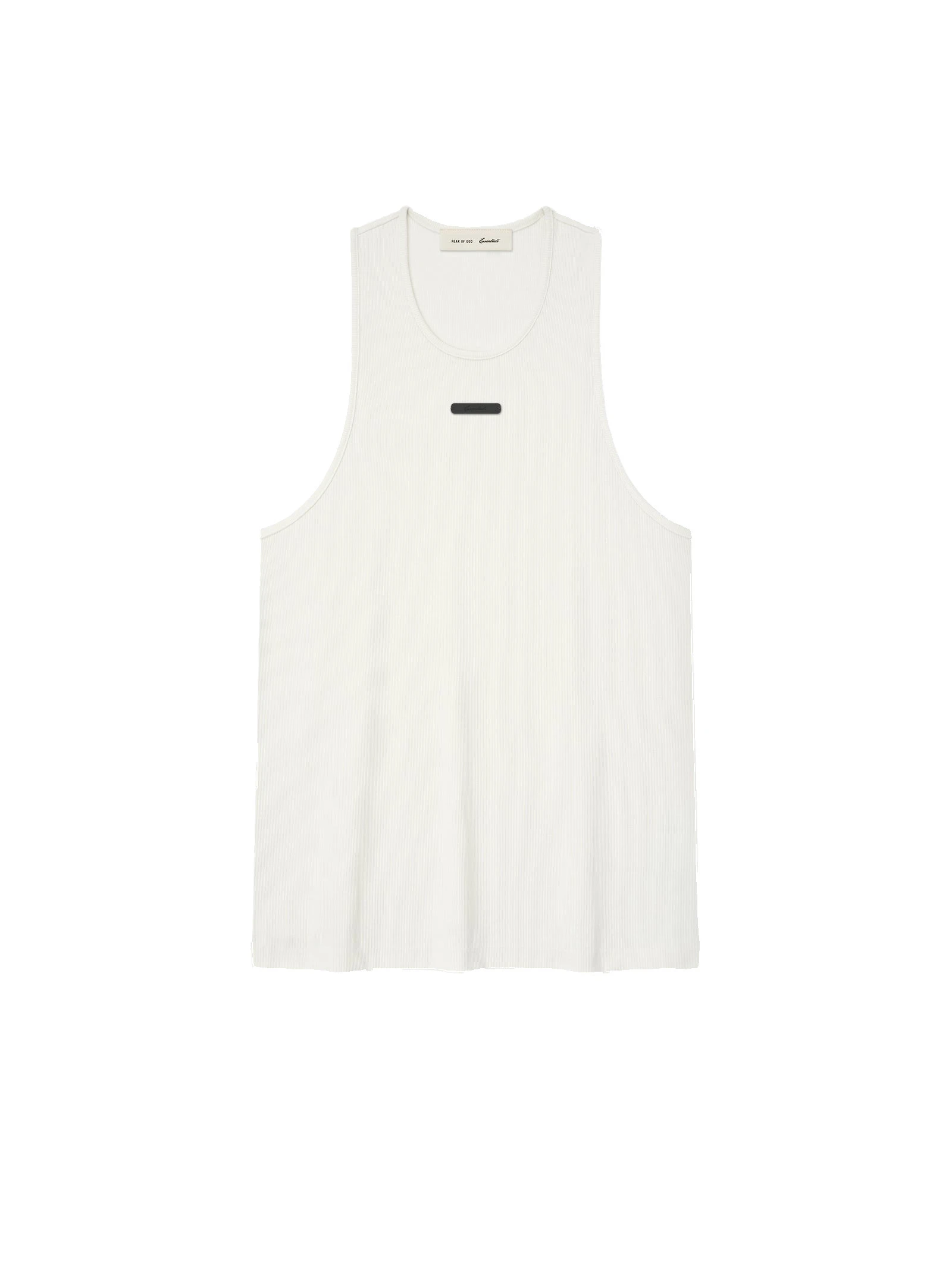 Fear of God Essentials Rib Tank in Ivory Fear of God Essentials Rib Tank in Ivory | Luxury Shoes