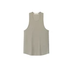 Fear of God Essentials Ribbed Essential Tank in Seal Heather Fear of God Essentials Ribbed Essential Tank in Seal Heather | Luxury Shoes