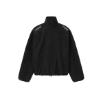Fear of God Essentials Ripstop Modern Moto Track Jacket in Black Fear of God Essentials Ripstop Modern Moto Track Jacket in Black | Luxury Shoes