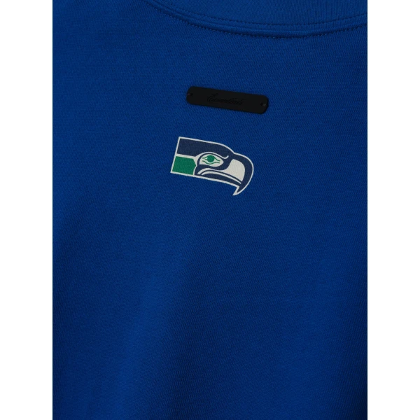 Fear of God Essentials Seahawks Merch Tee in Blue | T-shirts & vests | Luxury Shoes 