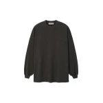 Fear of God Essentials Signature 90s Relaxed Long Sleeve Tee in Washed Ink Black Fear of God Essentials Signature 90s Relaxed Long Sleeve Tee in Washed Ink Black | Luxury Shoes