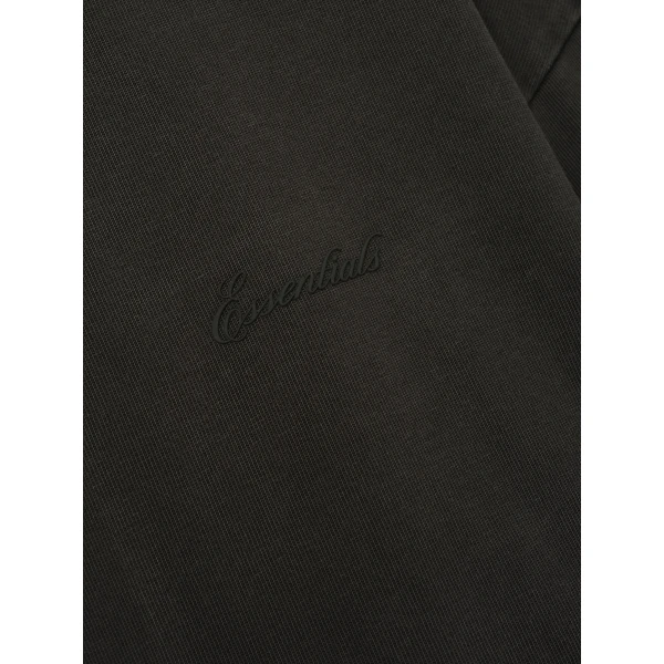 Fear of God Essentials Signature 90s Relaxed Long Sleeve Tee in Washed Ink Black | T-shirts & vests | Luxury Shoes 