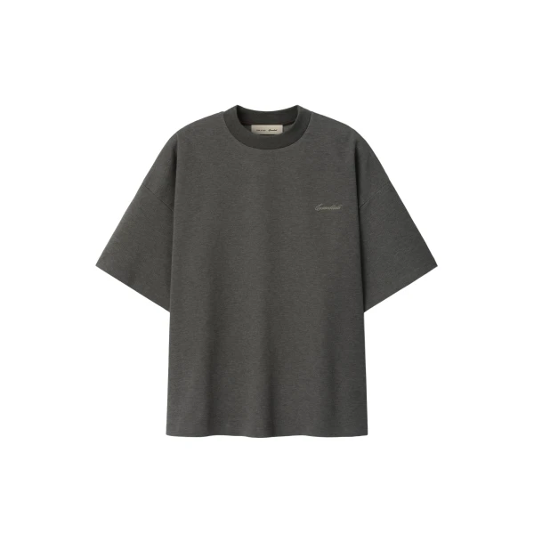 Essentials Signature 90s Relaxed Tee in Ash Heather