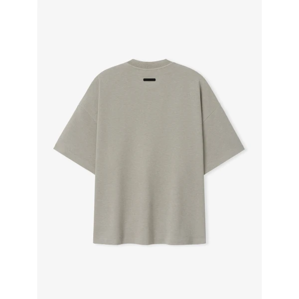 Fear of God Essentials Signature 90s Relaxed Tee in Pyrite Heather | T-shirts & vests | Luxury Shoes 