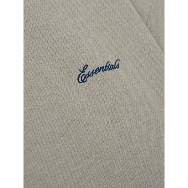 Fear of God Essentials Signature 90s Relaxed Tee in Pyrite Heather | T-shirts & vests | Luxury Shoes 