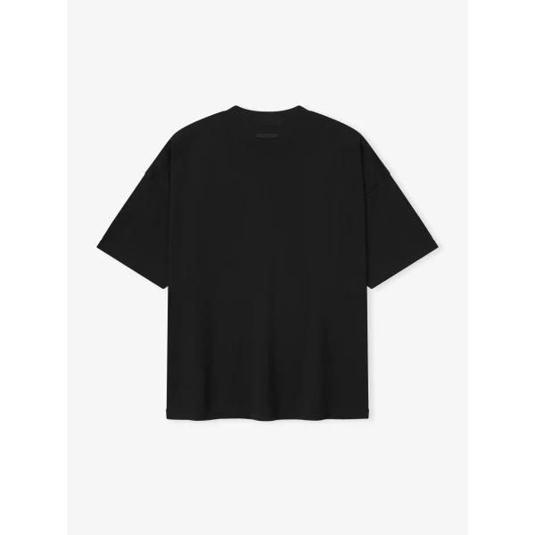 Fear of God Essentials Signature 90s Tee in Black | T-shirts & vests | Luxury Shoes 