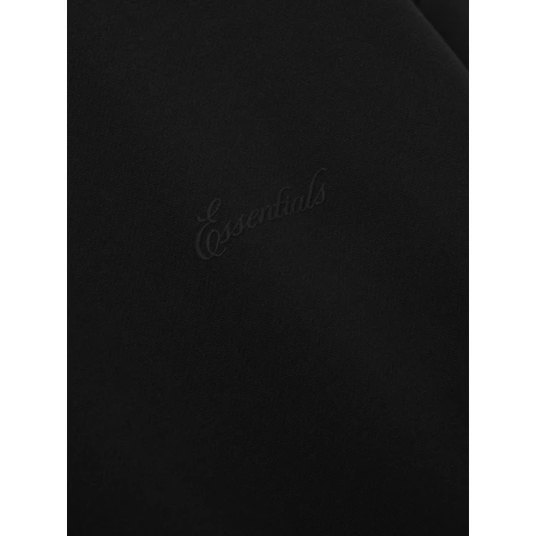 Fear of God Essentials Signature Classic Crewneck Sweatshirt in Vintage Black | Sweatshirts | Luxury Shoes 