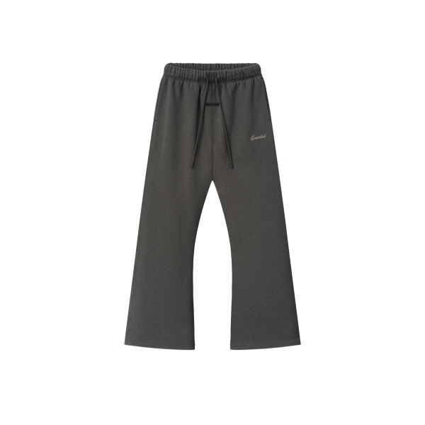 Fear of God Essentials Signature Classic Fit Flare Sweatpant in Ash Heather | Luxury Shoes 