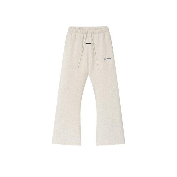Fear of God Essentials Signature Classic Fit Flare Sweatpant in Marble Heather | Luxury Shoes 