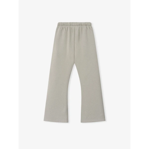 Fear of God Essentials Signature Classic Fit Flare Sweatpant in Pyrite Heather | Pants | Luxury Shoes 