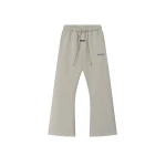 Fear of God Essentials Signature Classic Fit Flare Sweatpant in Pyrite Heather | Luxury Shoes 