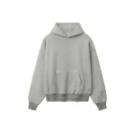 Fear of God Essentials Signature Classic Hoodie in Concrete Heather | Luxury Shoes 