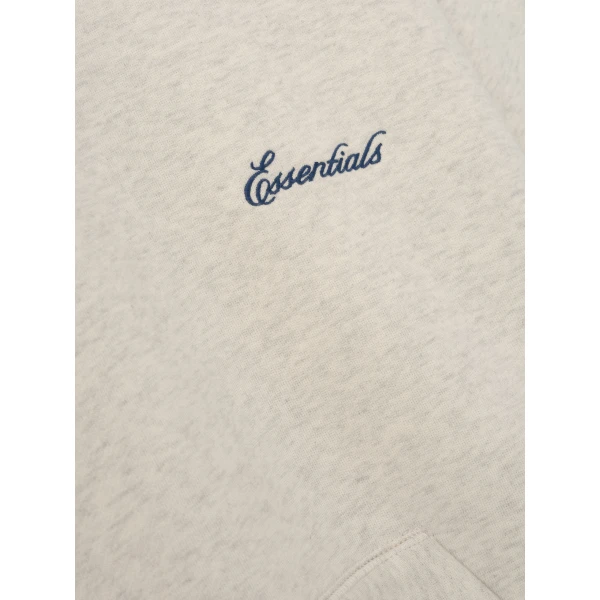 Fear of God Essentials Signature Classic Hoodie in Marble Heather | Sweatshirts | Luxury Shoes 