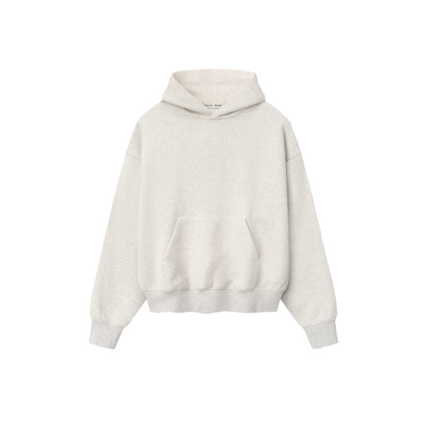 Fear of God Essentials Signature Classic Hoodie in Oatmeal Heather | Luxury Shoes 