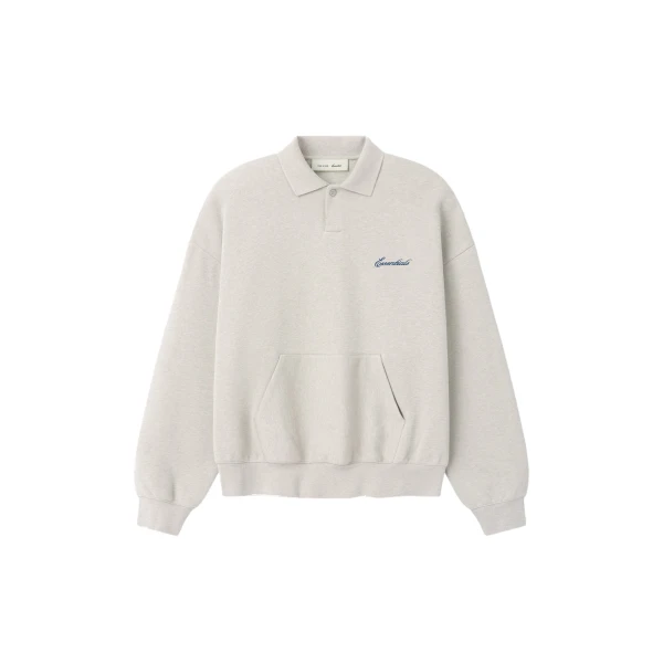 Essentials Signature Classic Polo in Marble Heather