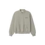 Fear of God Essentials Signature Classic Polo in Pyrite Heather | Luxury Shoes 