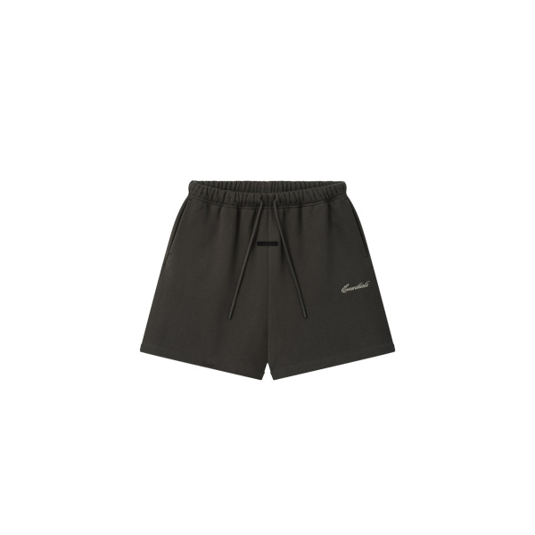 Fear of God Essentials Signature Classic Short in Ink Black | Luxury Shoes 