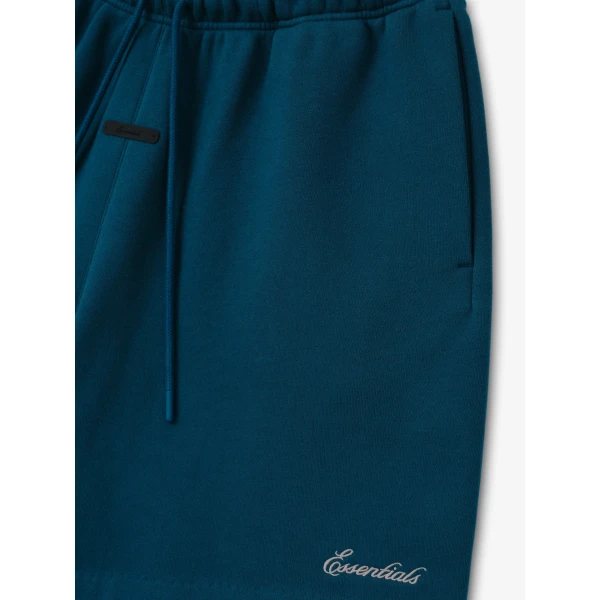 Fear of God Essentials Signature Classic Short in Night Sea | Shorts | Luxury Shoes 