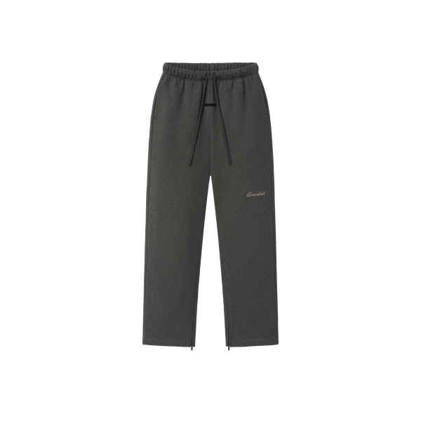 Fear of God Essentials Signature Classic Slim Trackpant in Ash Heather | Luxury Shoes 