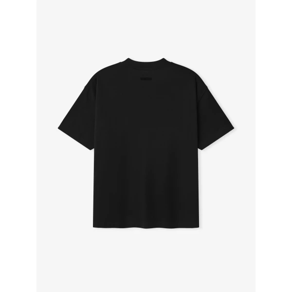 Fear of God Essentials Signature Classic Tee in Vintage Black | T-shirts & vests | Luxury Shoes 