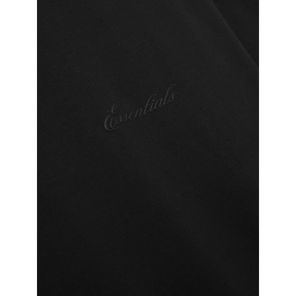 Fear of God Essentials Signature Classic Tee in Vintage Black | T-shirts & vests | Luxury Shoes 