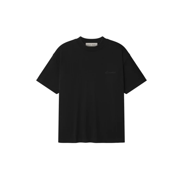 Essentials Signature Classic Tee in Vintage Black