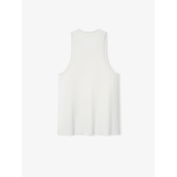 Fear of God Essentials Signature Essential Tank in Ivory | T-shirts & vests | Luxury Shoes 