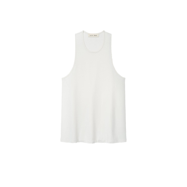 Fear of God Essentials Signature Essential Tank in Ivory | Luxury Shoes 