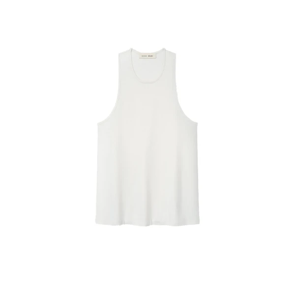Fear of God Essentials Signature Essential Tank in Ivory | Luxury Shoes 