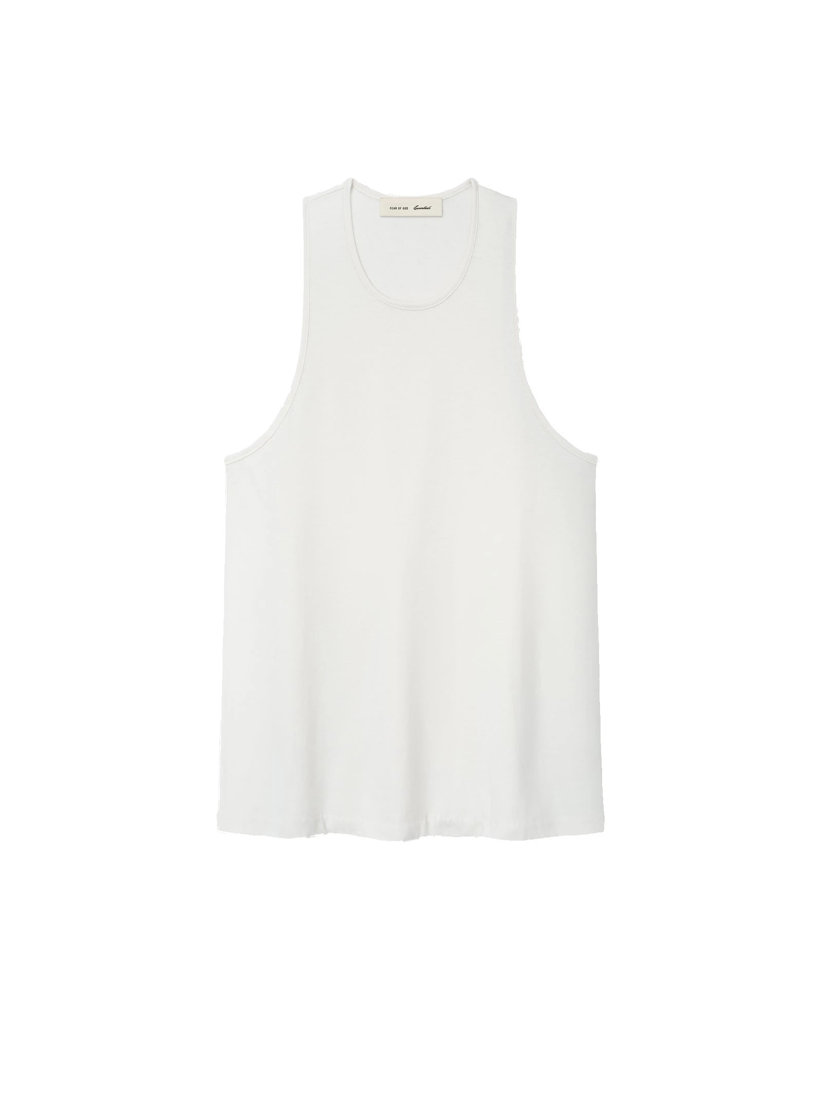 Fear of God Essentials Signature Essential Tank in Ivory Fear of God Essentials Signature Essential Tank in Ivory | Luxury Shoes
