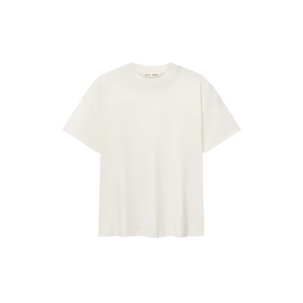 Fear of God Essentials Signature Essential Tee in Ivory | Luxury Shoes 