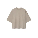 Fear of God Essentials Soft Knit Tee in Seal Heather Fear of God Essentials Soft Knit Tee in Seal Heather | Luxury Shoes