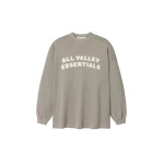 Fear of God Essentials Sport Mesh Merch Long Sleeve Tee in Seal | Luxury Shoes 