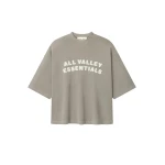 Fear of God Essentials Sport Mesh Merch Tee Boxy Fit in Seal | Luxury Shoes 
