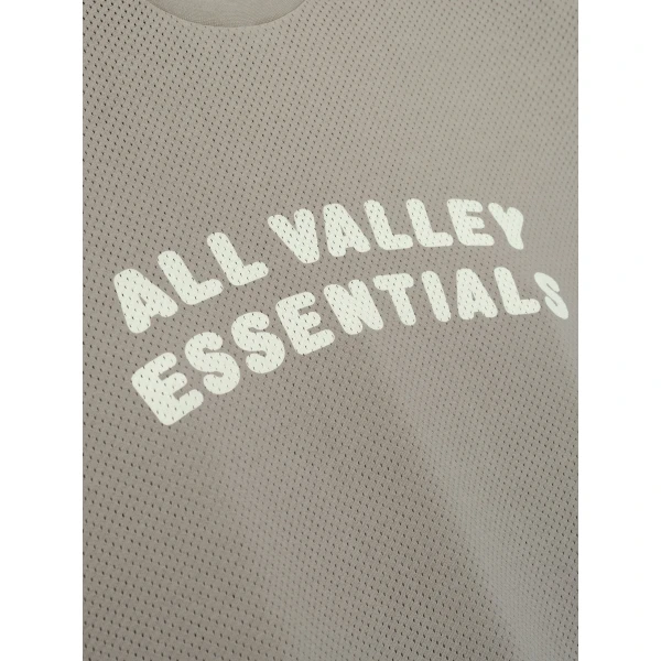 Fear of God Essentials Sport Mesh Merch Tee Boxy Fit in Seal | T-shirts & vests | Luxury Shoes 