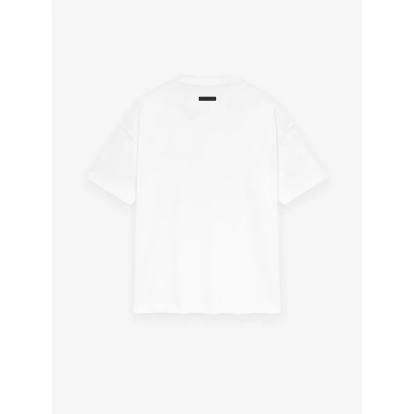 Fear of God Essentials Spring 2026 Classic Tee in Bright White | T-shirts & vests | Luxury Shoes 