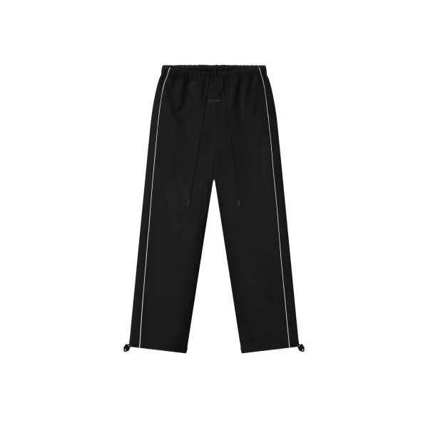 Fear of God Essentials Suede Fleece Signature Relaxed Pant in Vintage Black | Luxury Shoes 