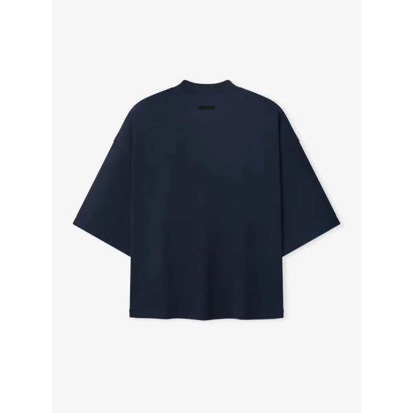 Fear of God Essentials Tigers American League Merch Tee in Dark Sapphire | T-shirts & vests | Luxury Shoes 