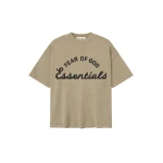 Fear of God Essentials Training 90s Tee in Faded Dune | Luxury Shoes 