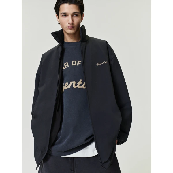 Fear of God Essentials Training 90s Tee in Faded Iron Grey | T-shirts & vests | Luxury Shoes 